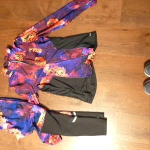 Womens leggings and jacket